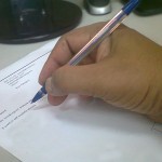 Signing Oil And Gas Lease